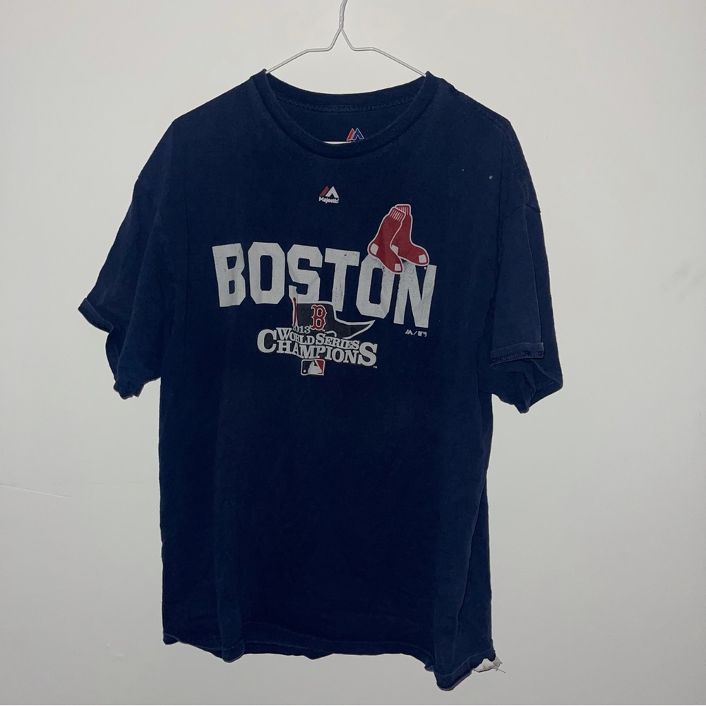 Rare Vintage Boston Red Sox World Series Majestic T-shirt Men’s Sz XL